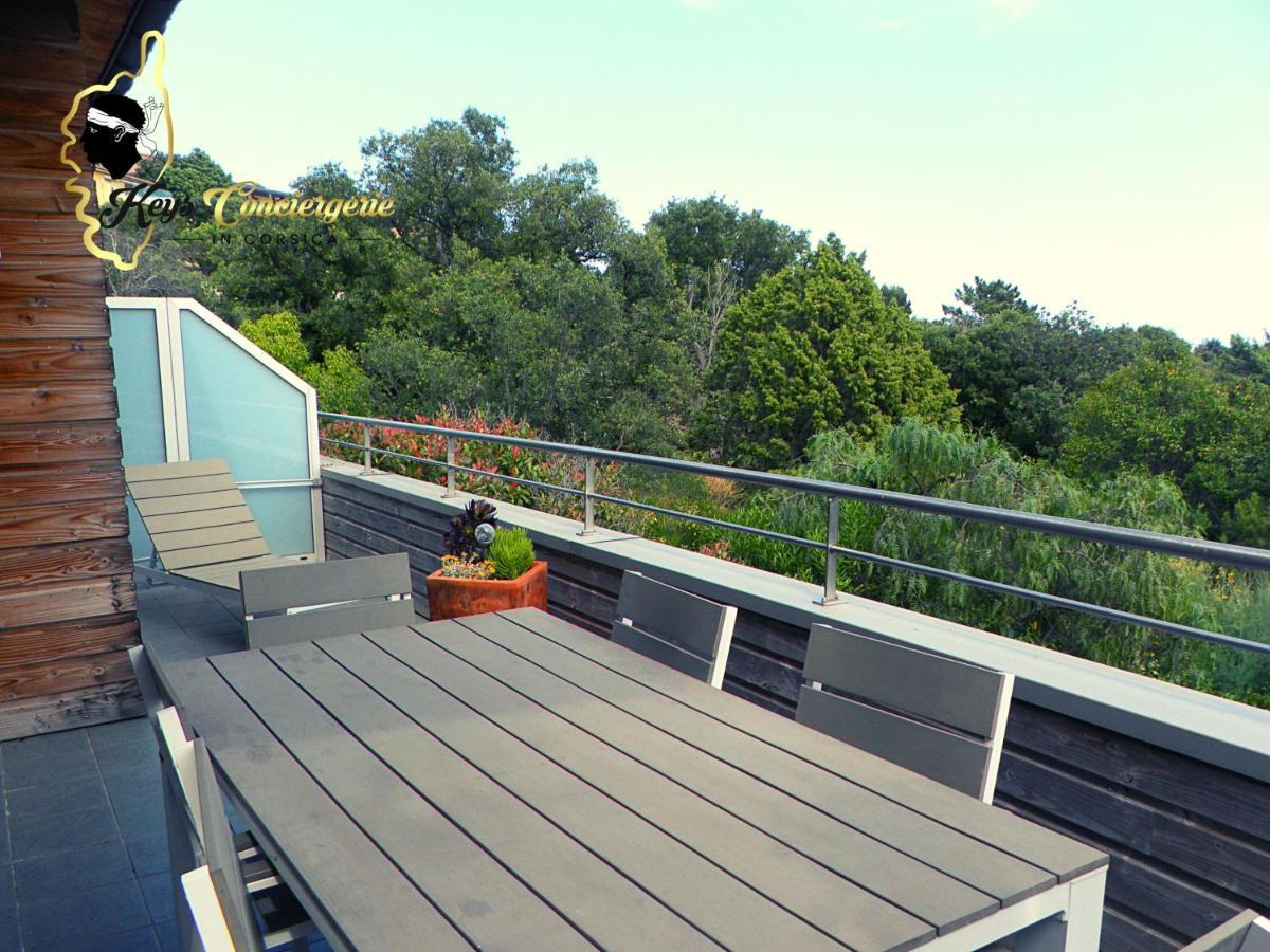 Residence Cala Sultana N62 - 4 Pers Avec Piscine Chauffee- Acces Prive A La Plage De Santa Giulia Порто-Веккьо Экстерьер фото