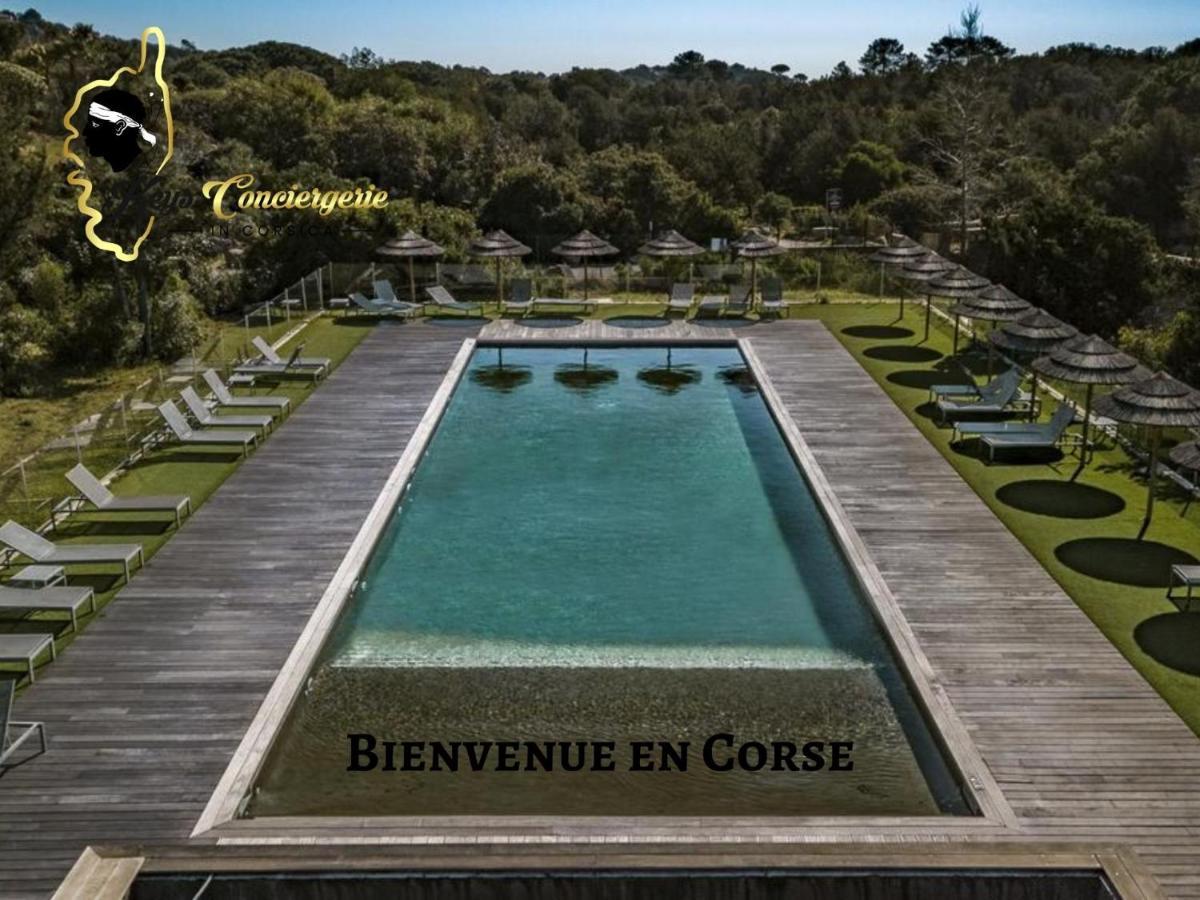 Residence Cala Sultana N62 - 4 Pers Avec Piscine Chauffee- Acces Prive A La Plage De Santa Giulia Порто-Веккьо Экстерьер фото