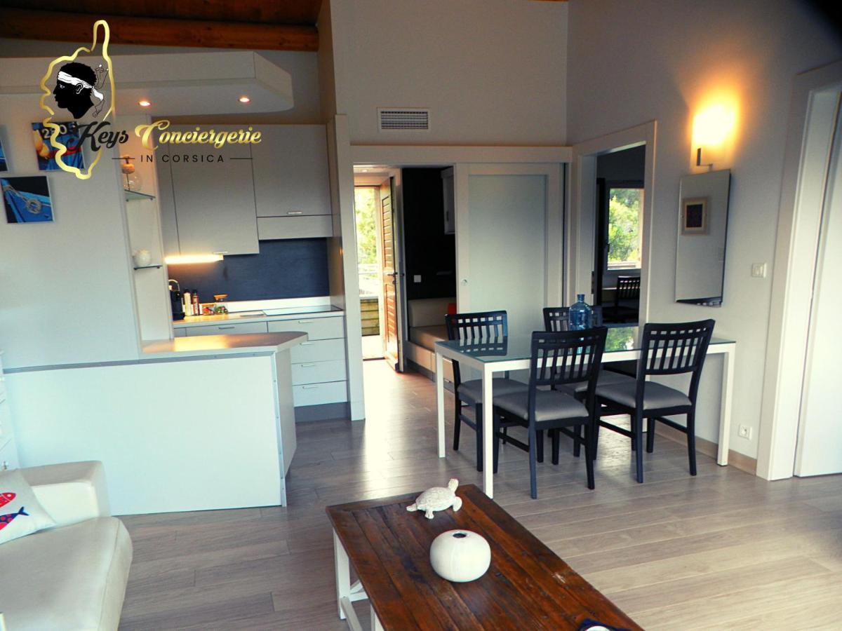 Residence Cala Sultana N62 - 4 Pers Avec Piscine Chauffee- Acces Prive A La Plage De Santa Giulia Порто-Веккьо Экстерьер фото